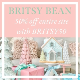 Happy 2024! Our gift to you in the new year! Enjoy 50% off EVERYTHING on the site from birthday to holiday items! Use code BRITSY50