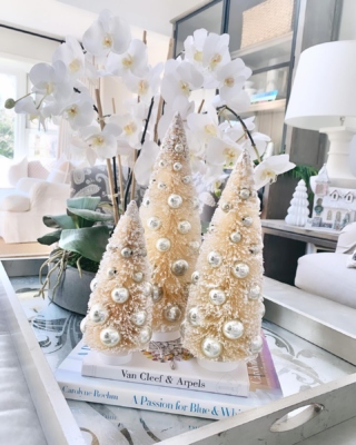 ✨Shop bottle brush trees for last minute decor ideas. Set of three available online. Link in bio✨